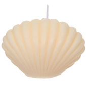 Свеча "Морская ракушка" 8,5х4,5 , Белый Свеча "Морская ракушка" 8,5х4,5 , Белый
