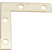 Уголок оконный 50х50х10х1,8мм, желтый цинк Уголок оконный 50х50х10х1,8мм, желтый цинк