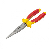 Длинногубцы прямые Insulated, 200мм, хром-ванадий,диэлектр. двухкомпонентные ручки до 1000 В// Matrix Длинногубцы прямые Insulated, 200мм, хром-ванадий,диэлектр. двухкомпонентные ручки до 1000 В// Matrix