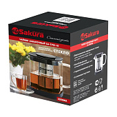  Чайник заварочный 1,0 л, боросиликатное SA-TP01-1000 