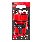 Соединитель для шланга 3/4",  OKINAWA  2490