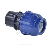 Муфта 25х1" ВР ПНД Муфта 25х1" ВР ПНД