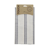  Кухонное полотенце (рогожка) 45х60 Пастораль полоска 