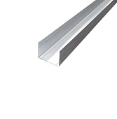 Профиль направляющий ПН 75х40 (0,6мм) Стандарт L3м /Vetonit Профиль направляющий ПН 75х40 (0,6мм) Стандарт L3м /Vetonit