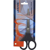  Ножницы 160мм deVENTE Gross усилен.пластик.кольца,черные, в карт.блистере (12/144) /4091703/ 