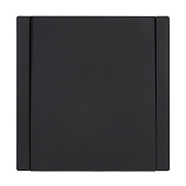  Выключатель встраиваемый 1 клавиша, цвет черный, IEK FORTE&PIANO 