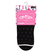 Детские носки OMSA kids Calzino 22P31 в горошек Nero 23-26 Детские носки OMSA kids Calzino 22P31 в горошек Nero 23-26