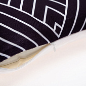 Наволочка 40х40 декоративная Этель Геометрия Треугольники велюр, 7061195 Наволочка 40х40 декоративная Этель Геометрия Треугольники велюр, 7061195