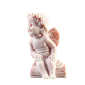  Сувенир Ангелочки на бревнышке, 6 см, 4321315 