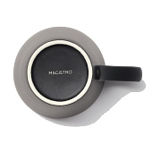 Кружка фарфоровая Magistro Matt black, 350 мл 9925812