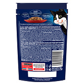  Влажный корм FELIX Аппетитные Кусочки Говядина 75г 