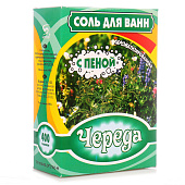 Соль для ванны с пеной Череда 400гр (ф32)
