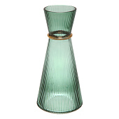  Ваза стеклянная "VIVALDI" 1350мл, зеленая 359-1146 