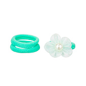 Набор резинок для волос Цветочек, 3 шт. Набор резинок для волос Цветочек, 3 шт.