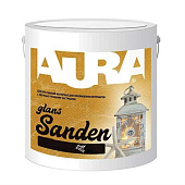  Декоративно-отделочный акриловый материал «AURA Sanden Glans Silver»1 кг 