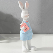 Сувенир полистоун "Зайка в бежевом платье/Заяц в шортах и жилетке" МИКС 19,5х4,5х6,5 см 4768098 Сувенир полистоун "Зайка в бежевом платье/Заяц в шортах и жилетке" МИКС 19,5х4,5х6,5 см 4768098