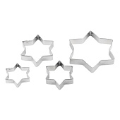 Набор форм для выпечки и вырубки теста Mallony TORTA звезда 108358 Набор форм для выпечки и вырубки теста Mallony TORTA звезда 108358