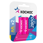 Аккумулятор AA/R6 2800мА.ч (2шт) Космос Аккумулятор AA/R6 2800мА.ч (2шт) Космос