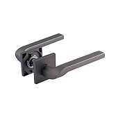 Ручка дверная Нора-М квадрат 131К SLIM, графит Ручка дверная Нора-М квадрат 131К SLIM, графит