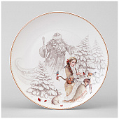  Тарелка закусочная lefard "морозко" 20,5 см 85-2037 
