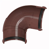  Угол желоба регулируемый 90°-150° ПВХ коричневый/ Технониколь 
