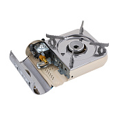 Плитка газовая ЕРМАК из нерж.стали, малая, с переходником, 25х20,5х10см, 1,8кВт 116-048 Плитка газовая ЕРМАК из нерж.стали, малая, с переходником, 25х20,5х10см, 1,8кВт 116-048