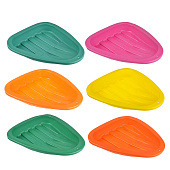 Санки-ледянки треугольник 43х37х7см, пластик 112-010 Санки-ледянки треугольник 43х37х7см, пластик 112-010