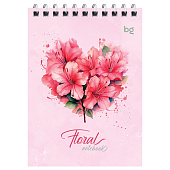 Блокнот А6 40л гребень блок клетка карт обл. Floral notebook Б6гр40 58703 Блокнот А6 40л гребень блок клетка карт обл. Floral notebook Б6гр40 58703