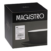  Набор чайный фарфоровый Magistro Matt black 4 предмета 9925813 