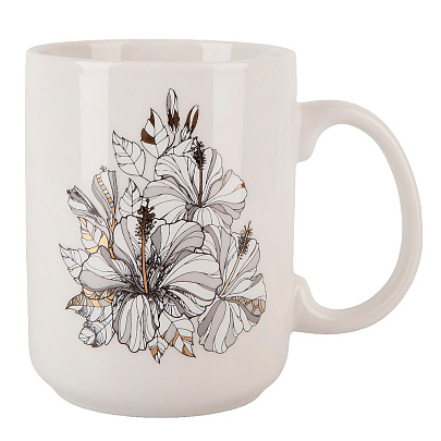  Кружка "Floristry" v=380мл 440007 