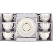  Набор чайный 12пр. "White chic" (6 персон) 190мл 970019 