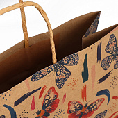 Пакет крафтовый Вдохновляй, 31х40х11.5 см, 9590670 Пакет крафтовый Вдохновляй, 31х40х11.5 см, 9590670