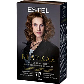 Краска для волос ESTEL ВЕЛИКАЯ 7/7 русый коричневый Арт.EV7/7