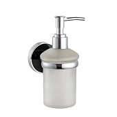 Дозатор для жидкого мыла с держателем Либретто черный /102317 Zenfort Дозатор для жидкого мыла с держателем Либретто черный /102317 Zenfort