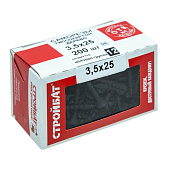 Саморезы гипсокартон-дерево ШСГД 3,5(3,8)х25мм, фосфатированные 200шт Саморезы гипсокартон-дерево ШСГД 3,5(3,8)х25мм, фосфатированные 200шт