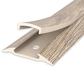  Порог пластик 42ммх0,9м с монт.каналом №216 Дуб сафари/Идеал 