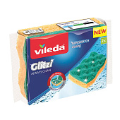 Губки VILEDA Глици для посуды 2шт Губки VILEDA Глици для посуды 2шт