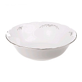 Салатник круглый 23 см Thun Constance, декор "Серый орнамент, отводка платина" БТФ0899 Салатник круглый 23 см Thun Constance, декор "Серый орнамент, отводка платина" БТФ0899