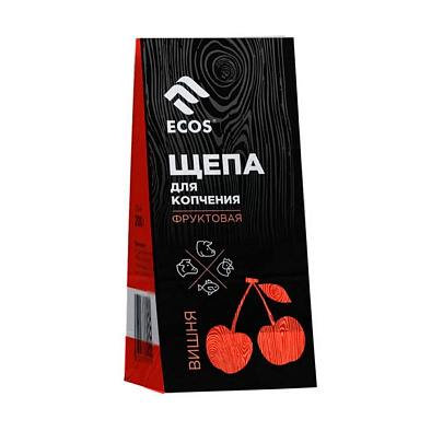  Щепа для копчения Ecos ВИШНЯ 200гр 107331 