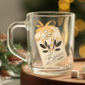 Кружка стеклянная «Время чудес», 200 мл 9657825 Кружка стеклянная «Время чудес», 200 мл 9657825