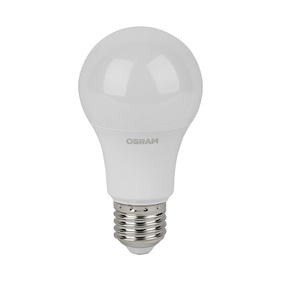 Лампа LED 10Вт Е27, груша, 6500К холодный OSRAM Лампа LED 10Вт Е27, груша, 6500К холодный OSRAM