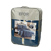 Комплект постельного белья Efor Satin MAVI, семейный, сатин, с одеялом, синий Комплект постельного белья Efor Satin MAVI, семейный, сатин, с одеялом, синий