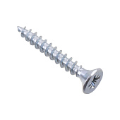  Саморезы универсальные оцинкованные ШУц 5,0х35мм, потайная голова, 11шт 