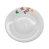 Тарелка 20 см десертная Бабочки т8-3122 Тарелка 20 см десертная Бабочки т8-3122