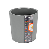 Кашпо "Genius" D217мм 6,6л Серый С76605 Кашпо "Genius" D217мм 6,6л Серый С76605