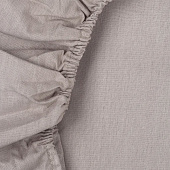  Простыня на резинке Цвет Эмоций, 180х200х20 см, поплин, хлопок, винтаж ВБ, 1580 