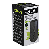 Подставка для ножей Satoshi Карбон 838-036 Подставка для ножей Satoshi Карбон 838-036