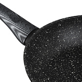  Сковорода литая SATOSHI Карбон d24см, антипригарное покрытие Мрамор, индукция 846-452 