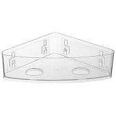 Полка настенная 1-ярусная угловая Crystal 109747 Рыжий кот