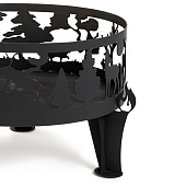  Чаша костровая Лес металл 3 мм, 70 х 70 х 45 см 9499536 